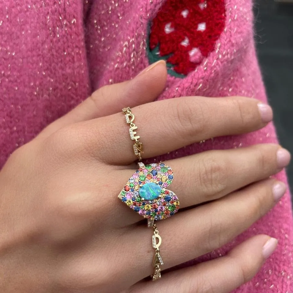Tiny Letters Ring
