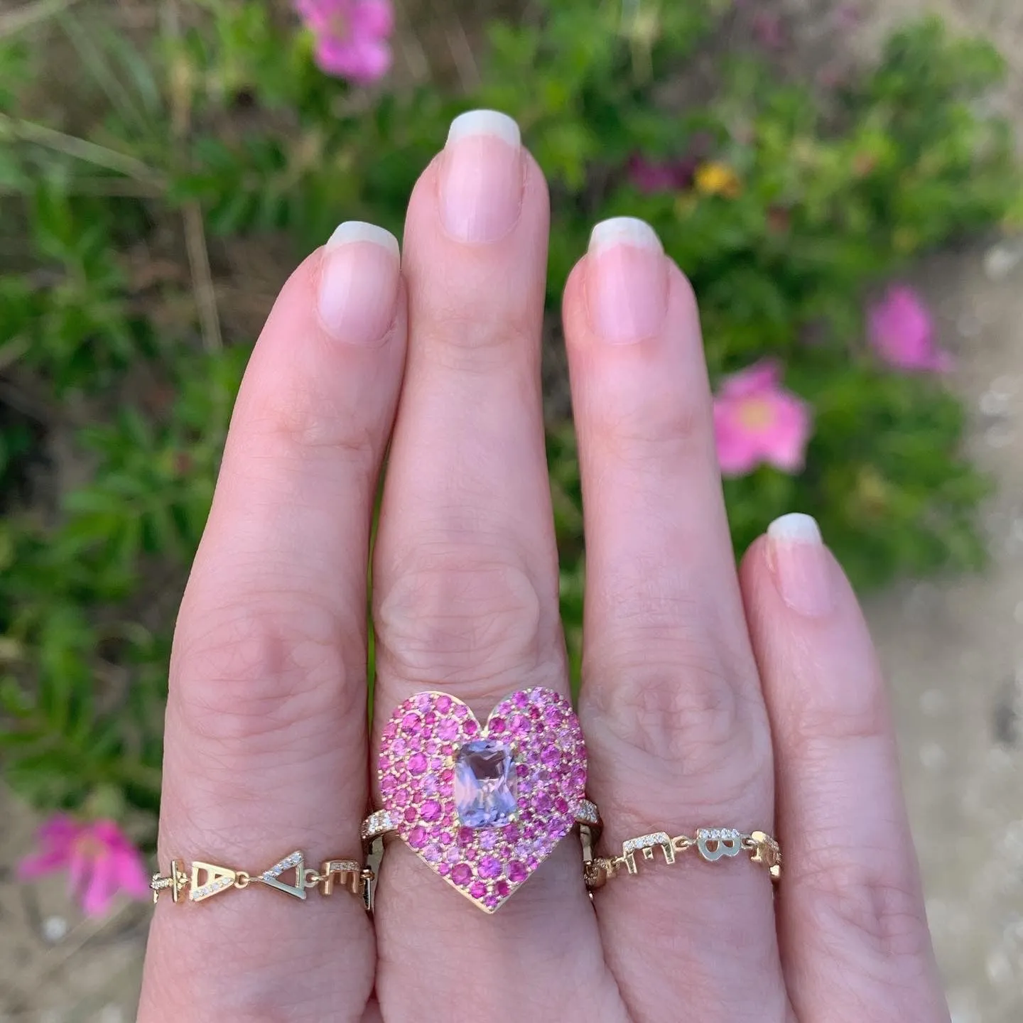 Tiny Letters Ring