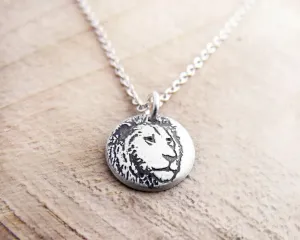 Tiny Lion Necklace