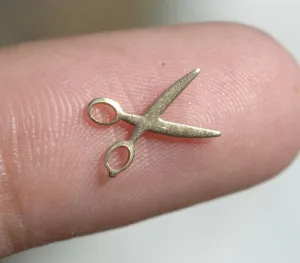Tiny metal Scissors blanks