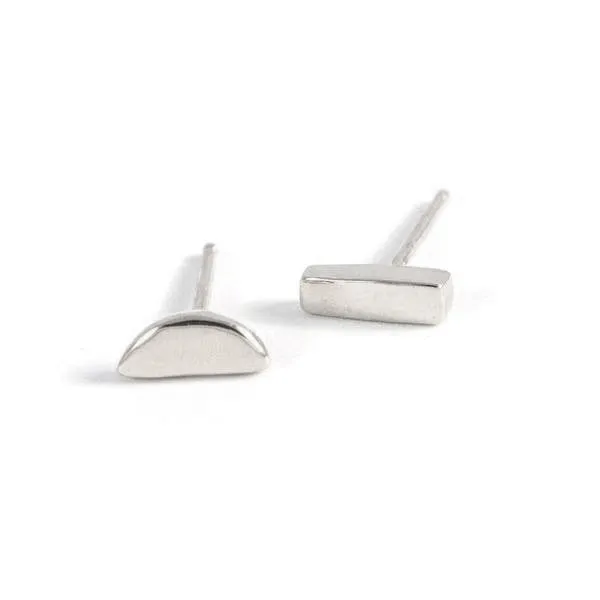 Tiny Mismatched Earrings