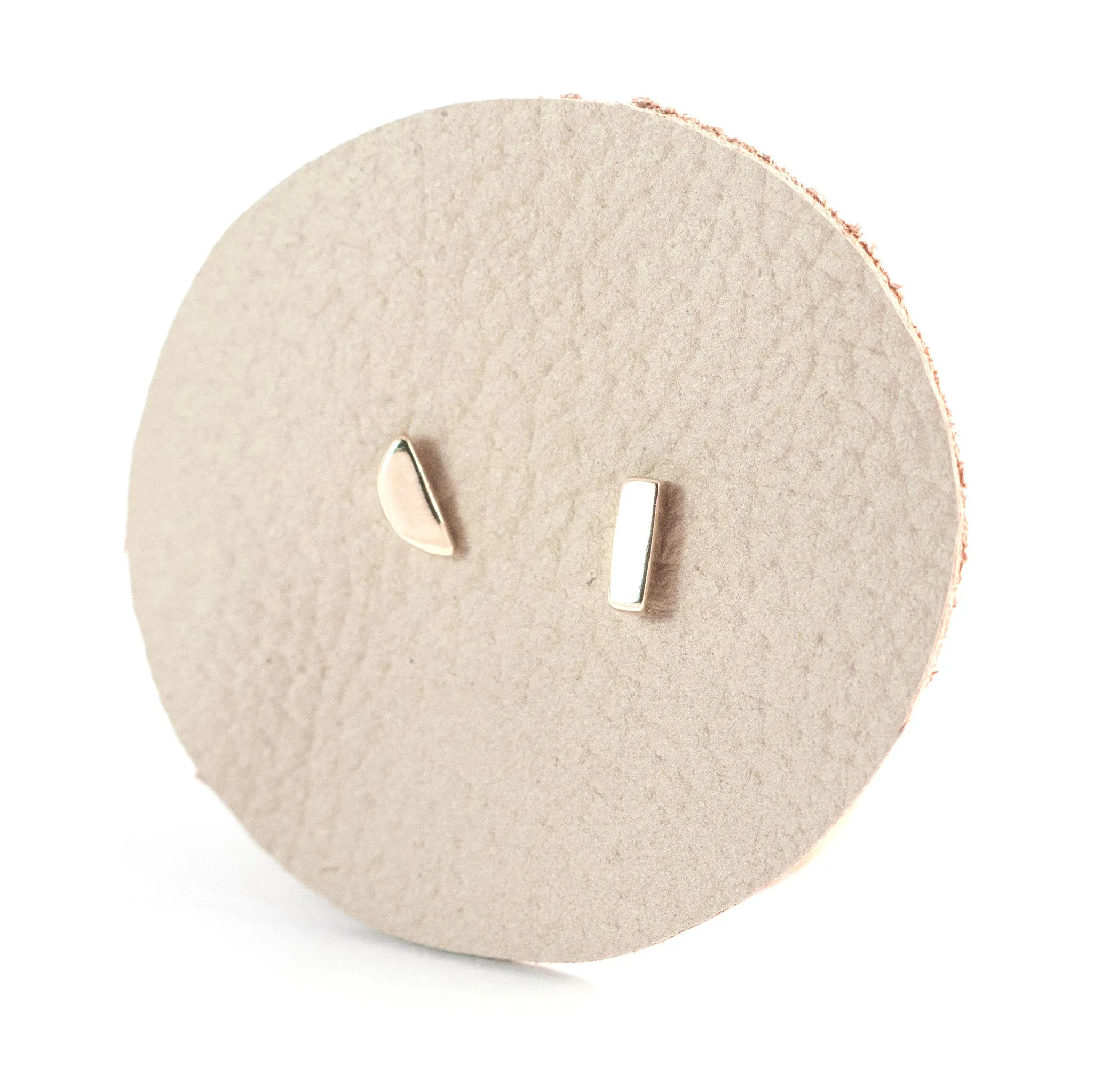 Tiny Mismatched Earrings