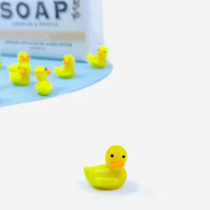 Tiny Mom and Baby Rubber Duck