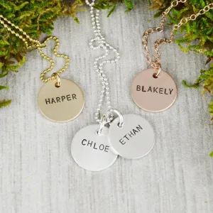 Tiny Name Necklace