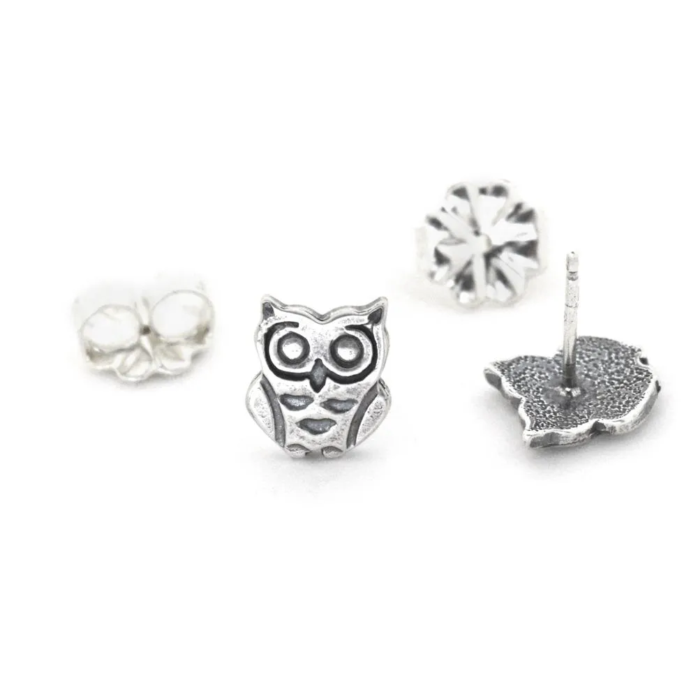 Tiny Owl Earrings