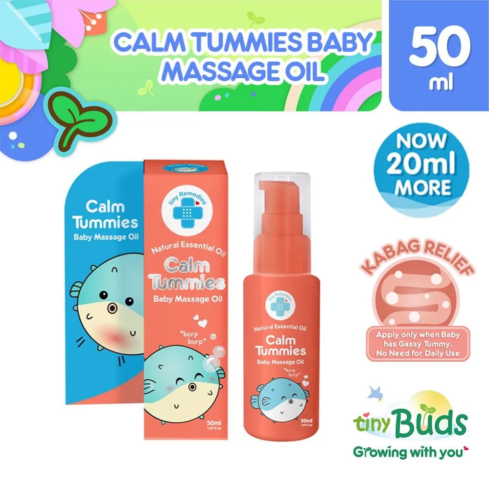 Tiny Remedies Calm Tummies Anti Colic Massage Oil 50ml