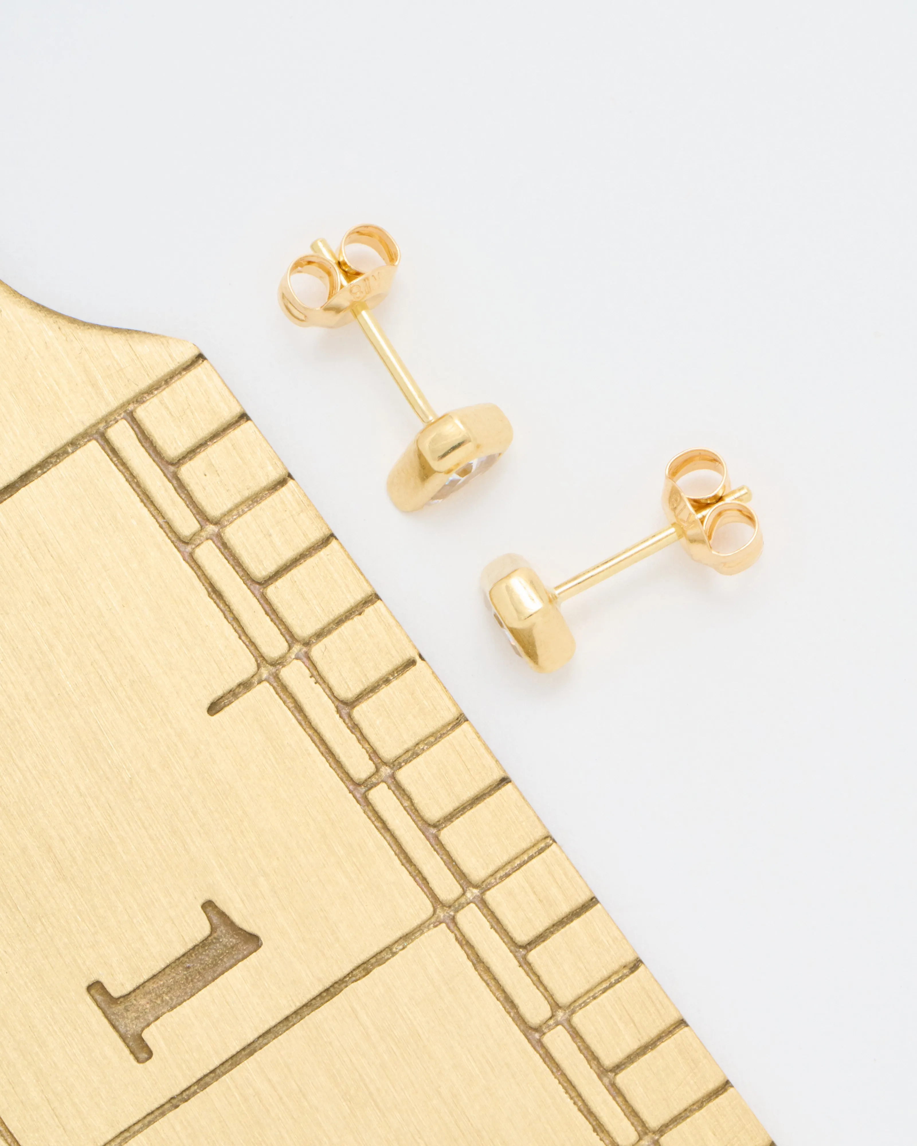 tiny shield studs