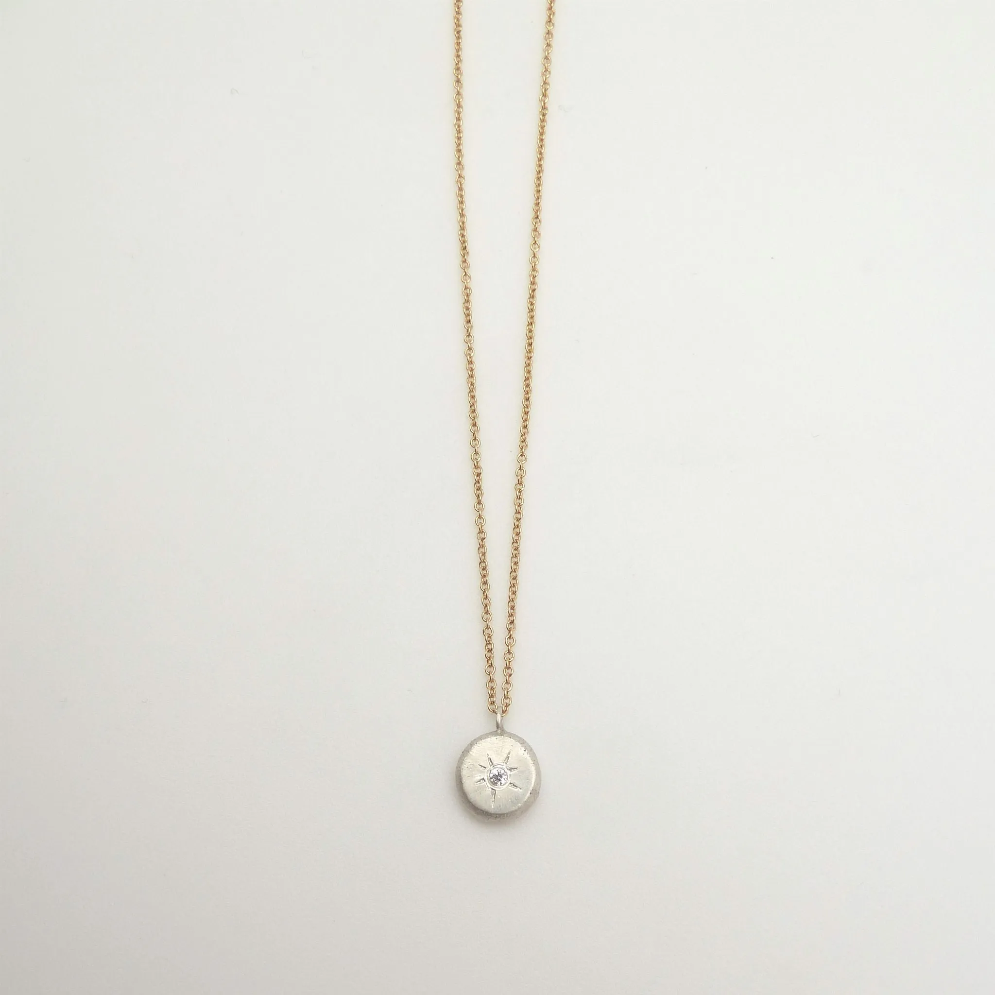tiny sparkle necklace
