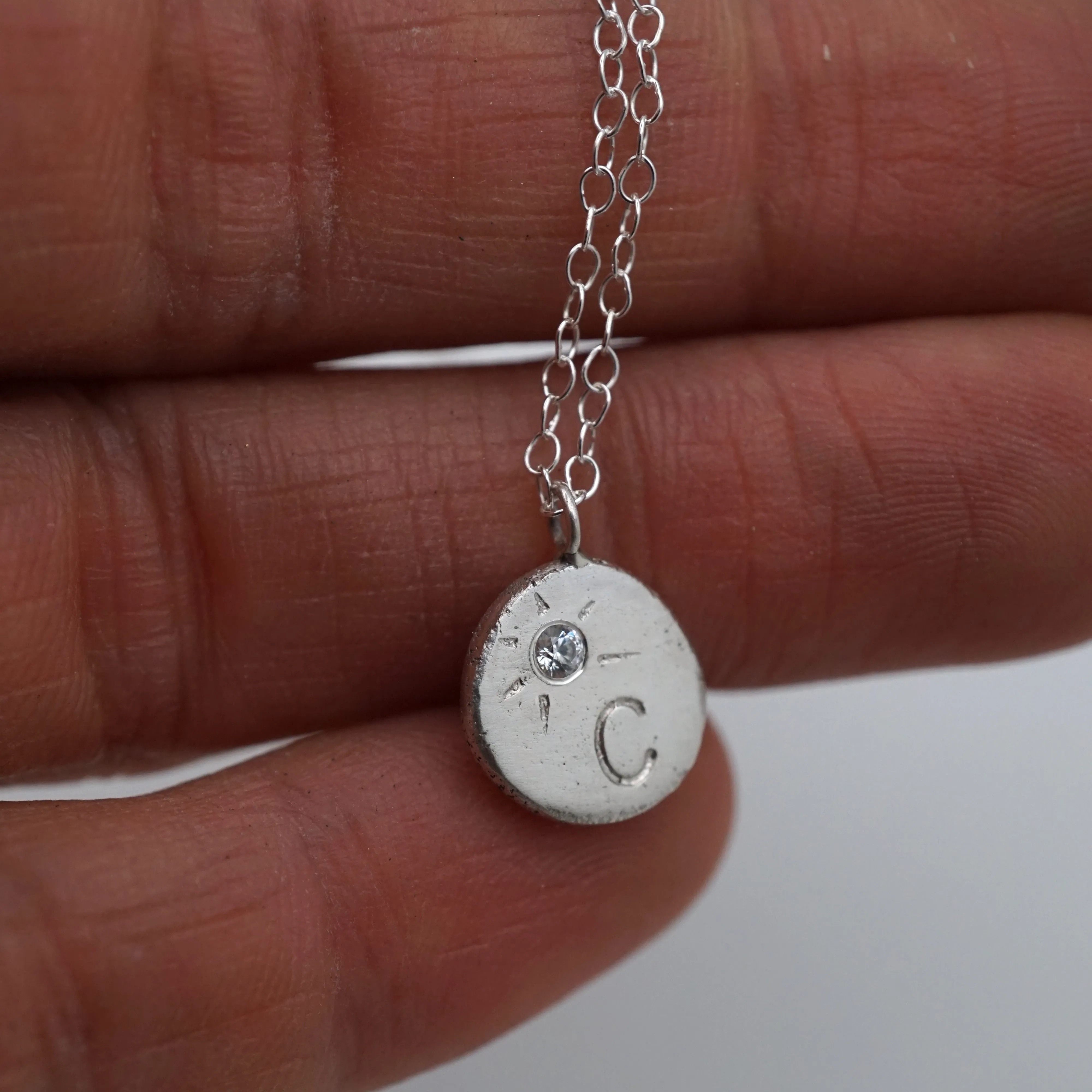 tiny sparkle necklace