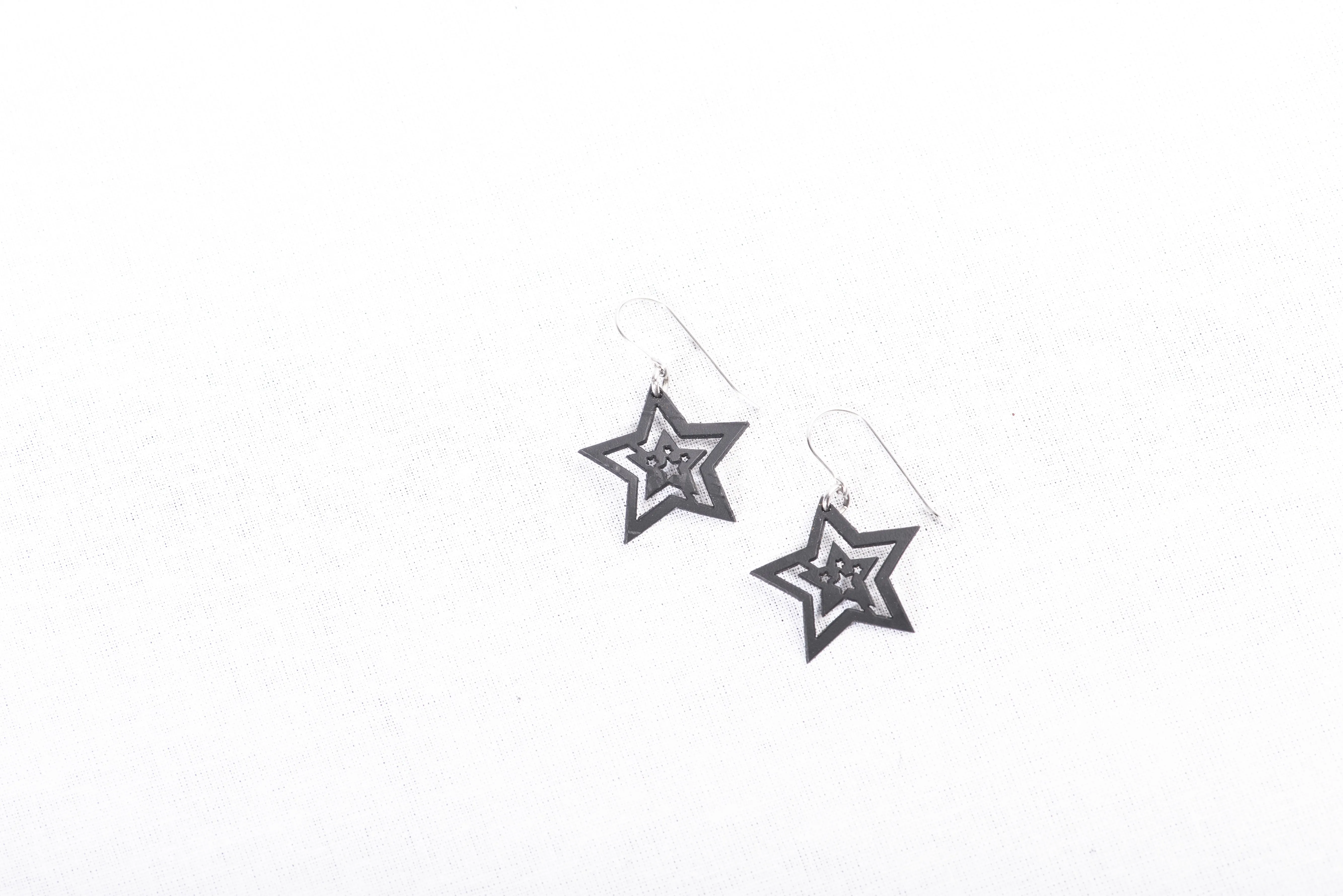 tiny star earring