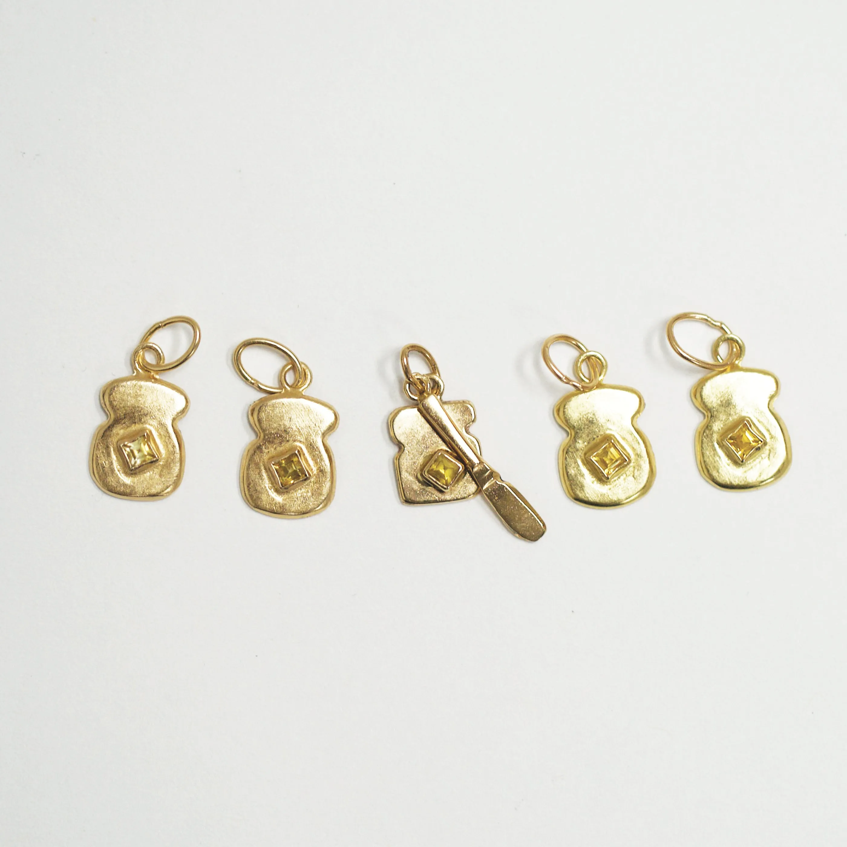Tiny Toast & Butter Charm