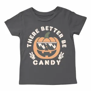 Tiny Whales Better Be Candy Faded Black S/S Tee