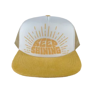 Tiny Whales Keep Shining Trucker Hat