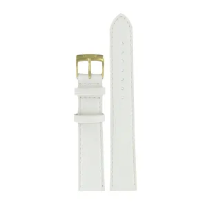 Tissot 18mm Carson White leather strap