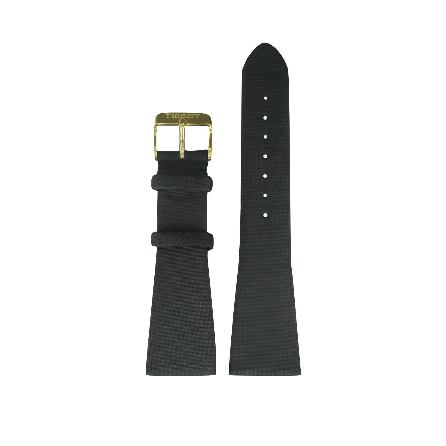Tissot 26mm Nubya Black Textile Strap