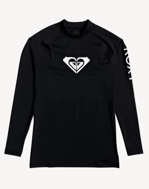 Toddler Girls Whole Hearted Long Sleeve UPF 50 Rashgaurd