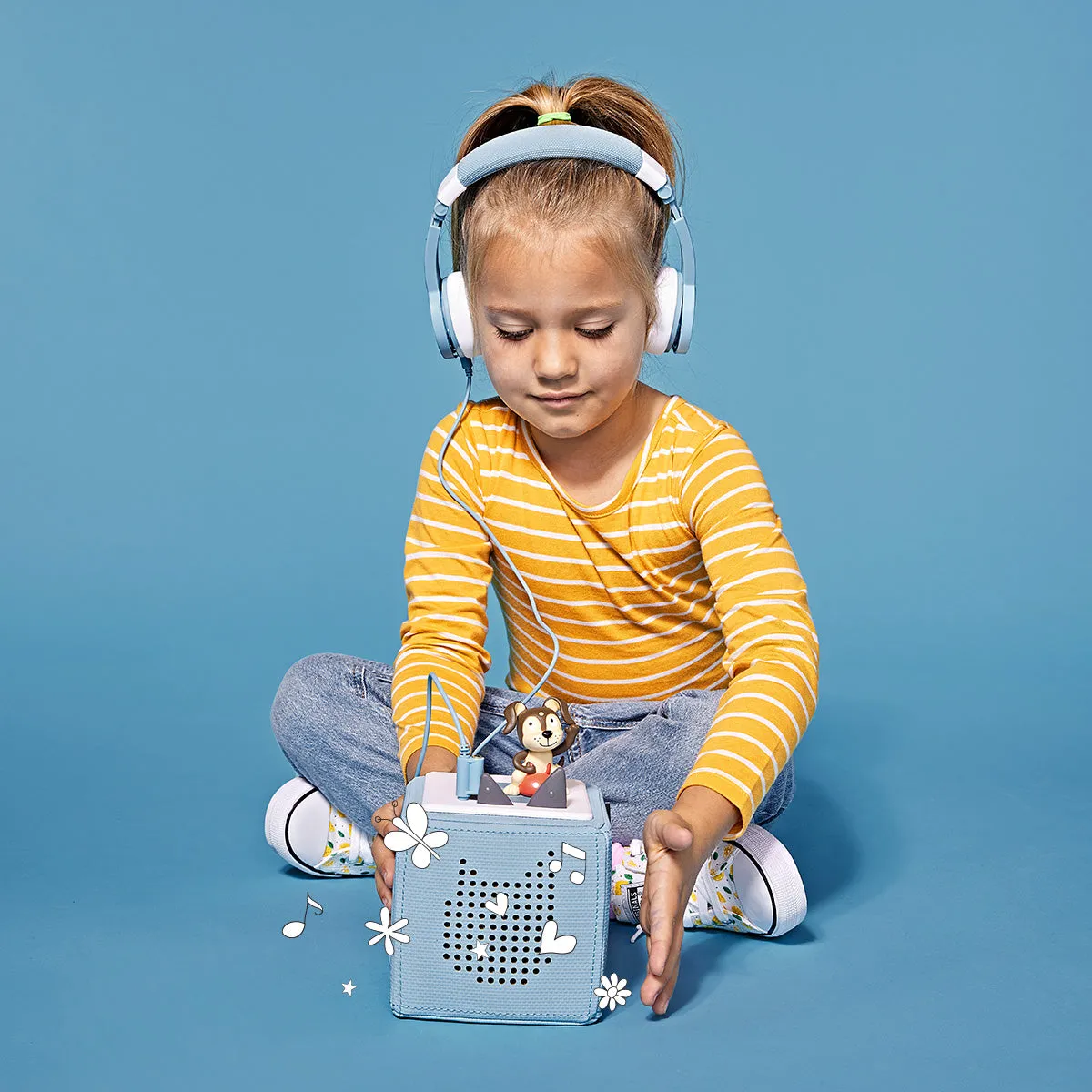 Tonies Foldable Headphones - Light Blue