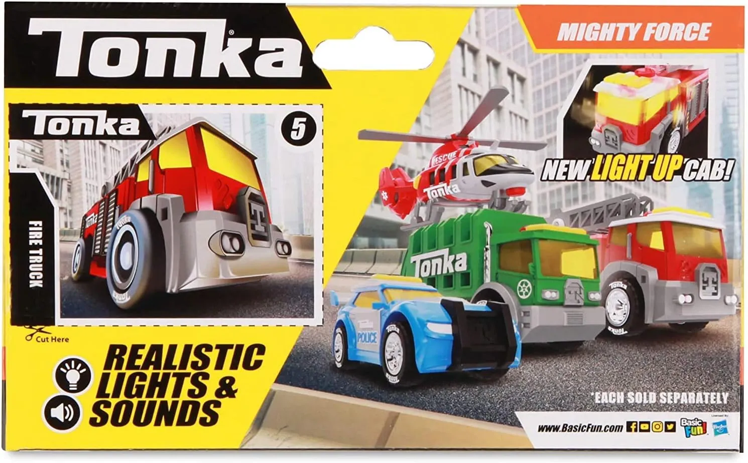Tonka Mighty Force Lights & Sounds - Fire Truck