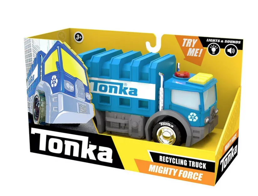 Tonka Mighty Force Lights & Sounds - Recycling Truck