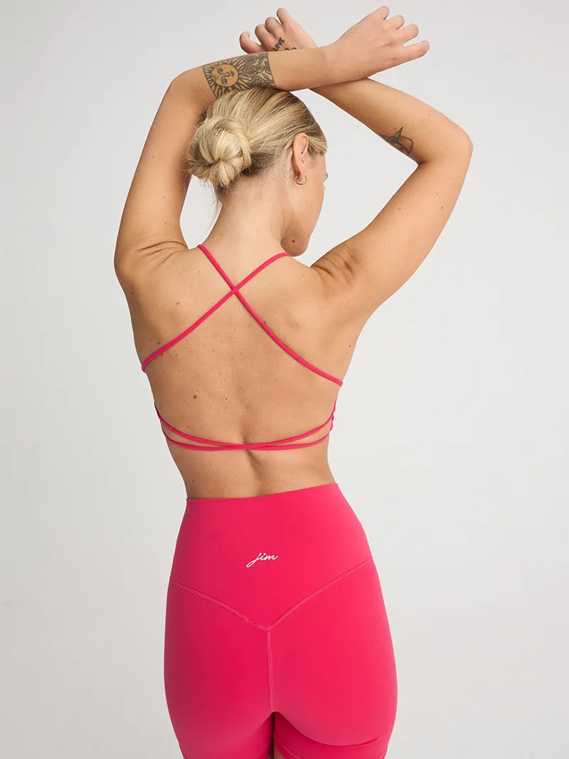 Top do jogi Breeze, Raspberry Red