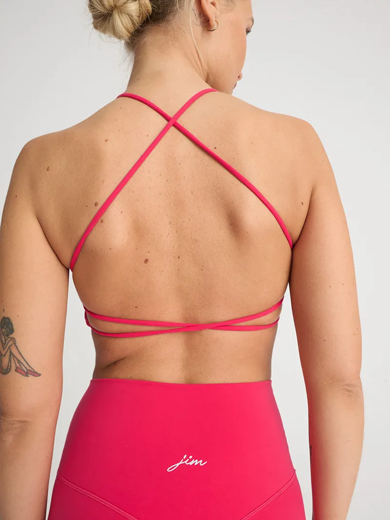 Top do jogi Breeze, Raspberry Red