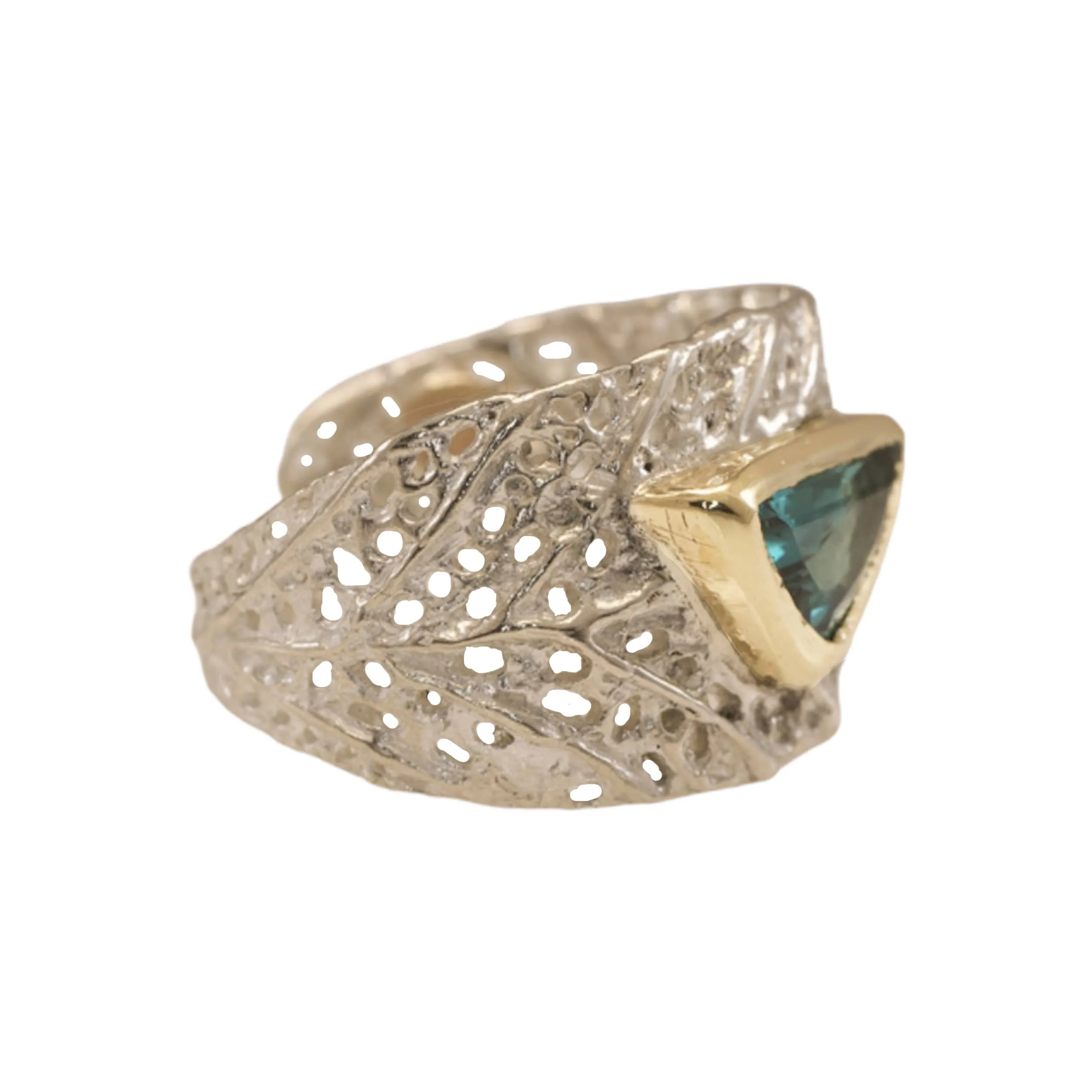 Tourmaline Adjustable Litter-fall Ring II