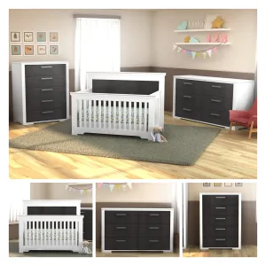 Trio collection karlstad wood-barn and white