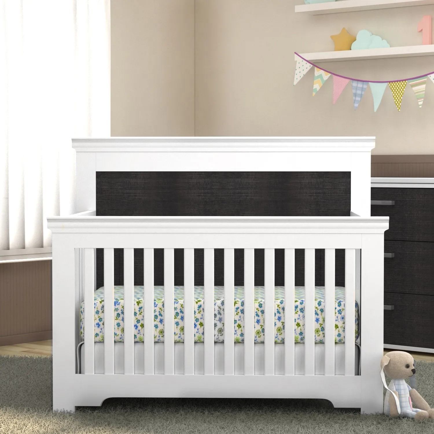 Trio collection karlstad wood-barn and white