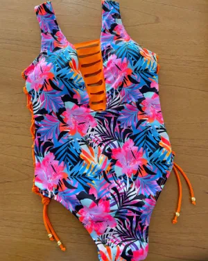 Tropical Adjustable Swimsuit