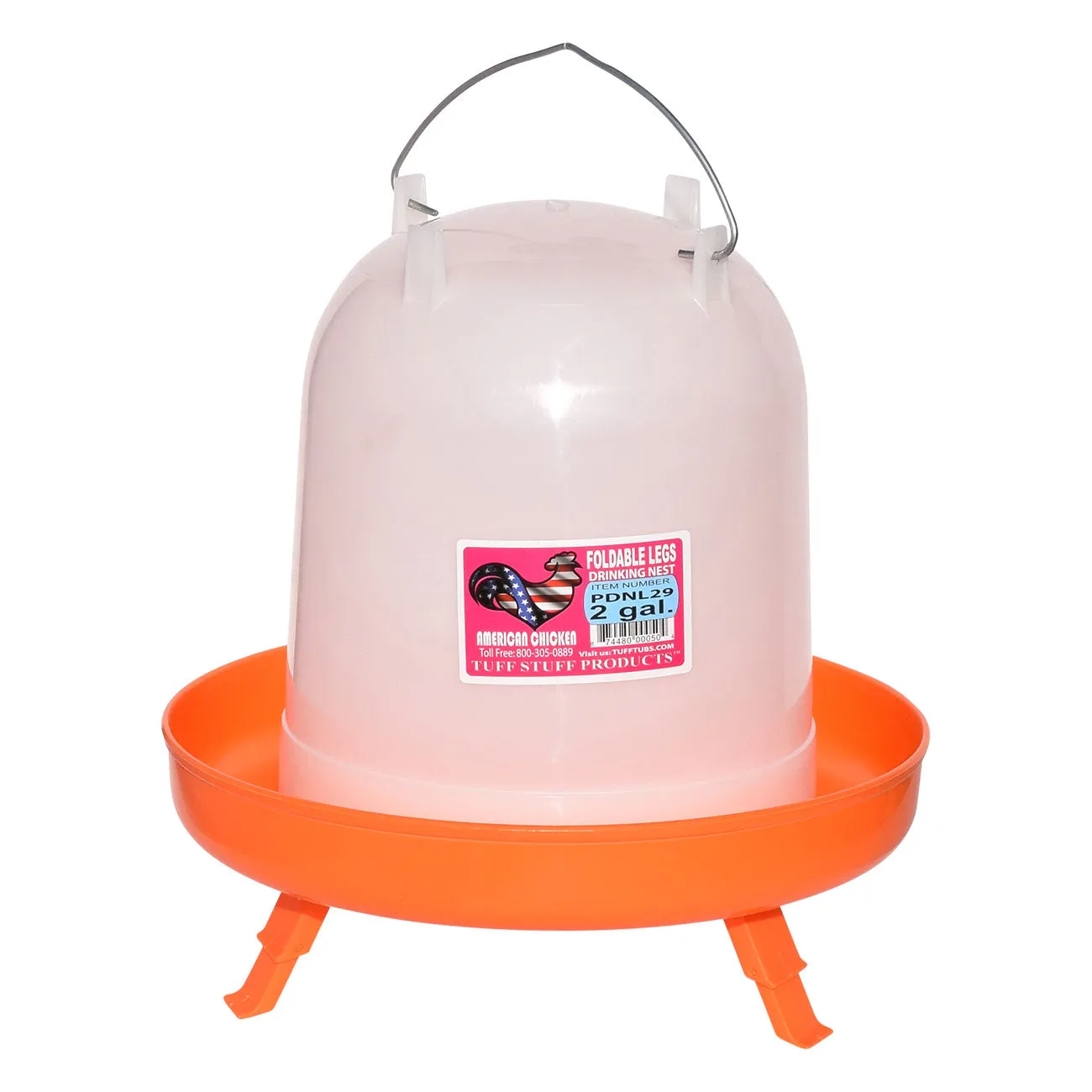 Tuff Stuff foldable legs drinking nest 2 Gal