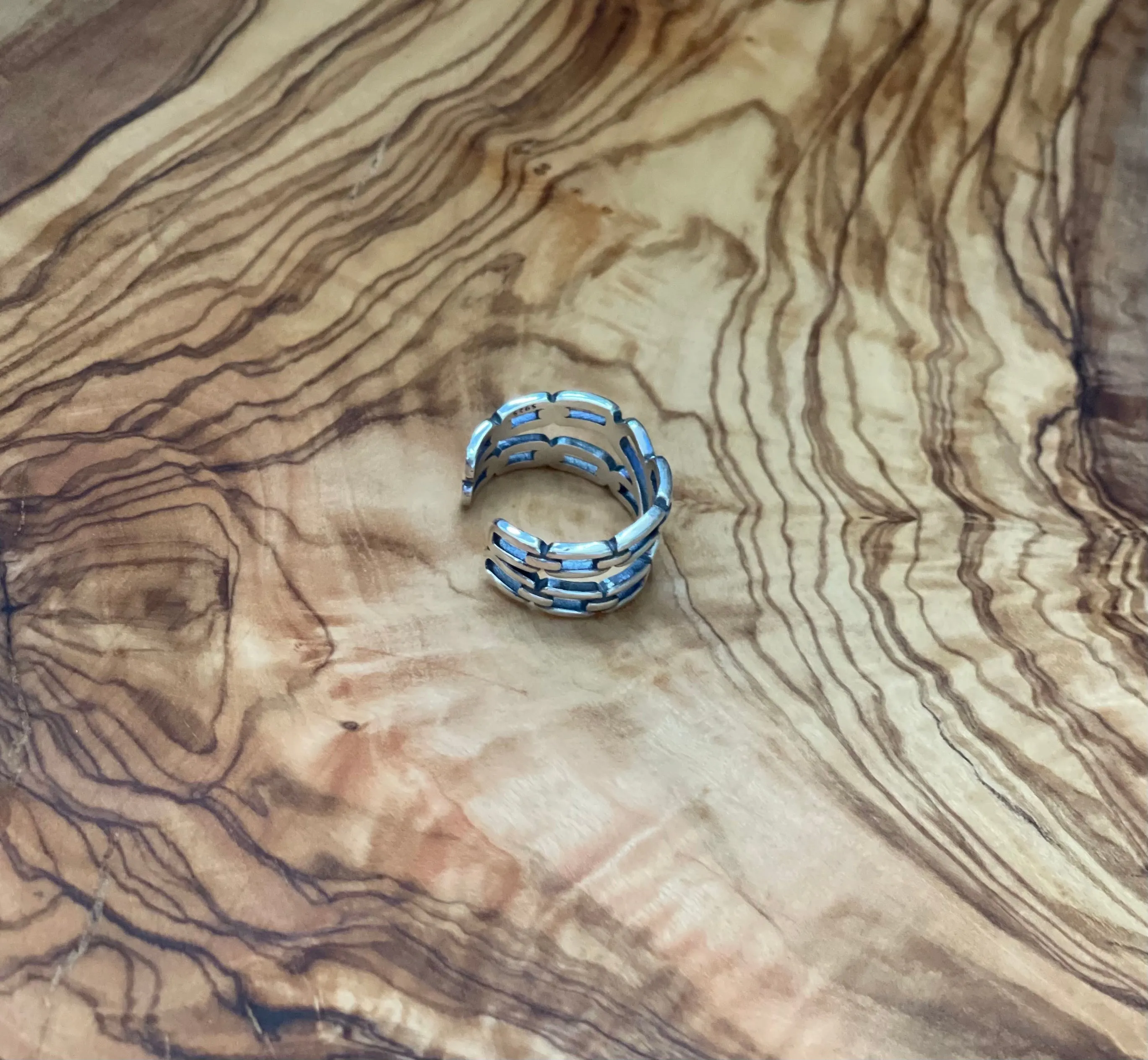 Unisex ring silver 925