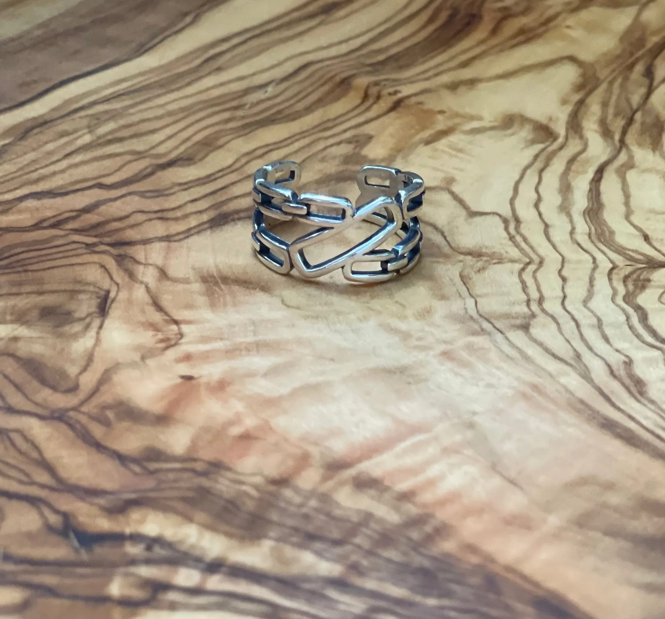 Unisex ring silver 925