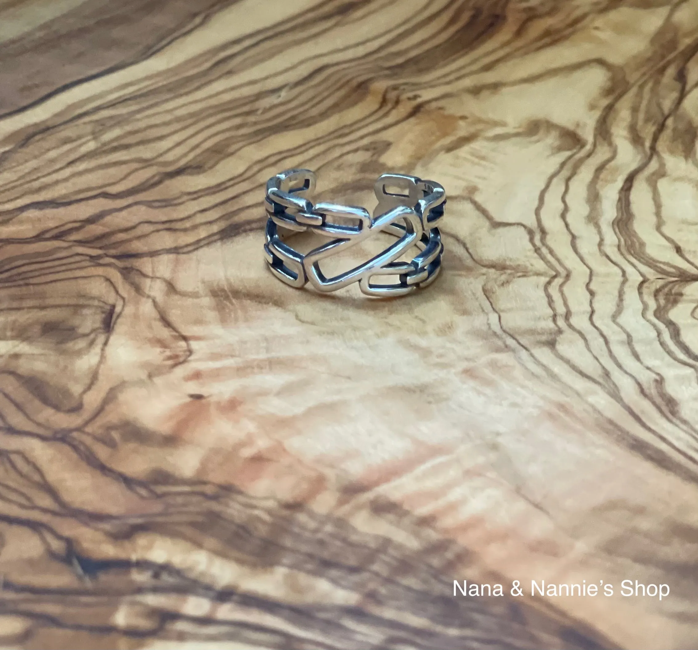 Unisex ring silver 925