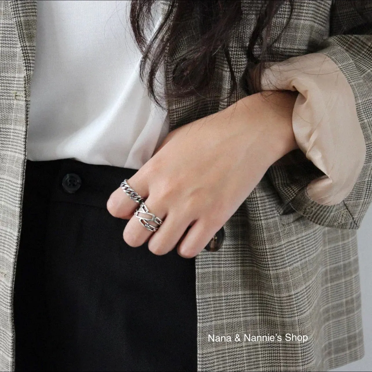 Unisex ring silver 925