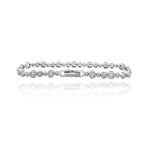 UwU Gemstone Bracelet (Silver)