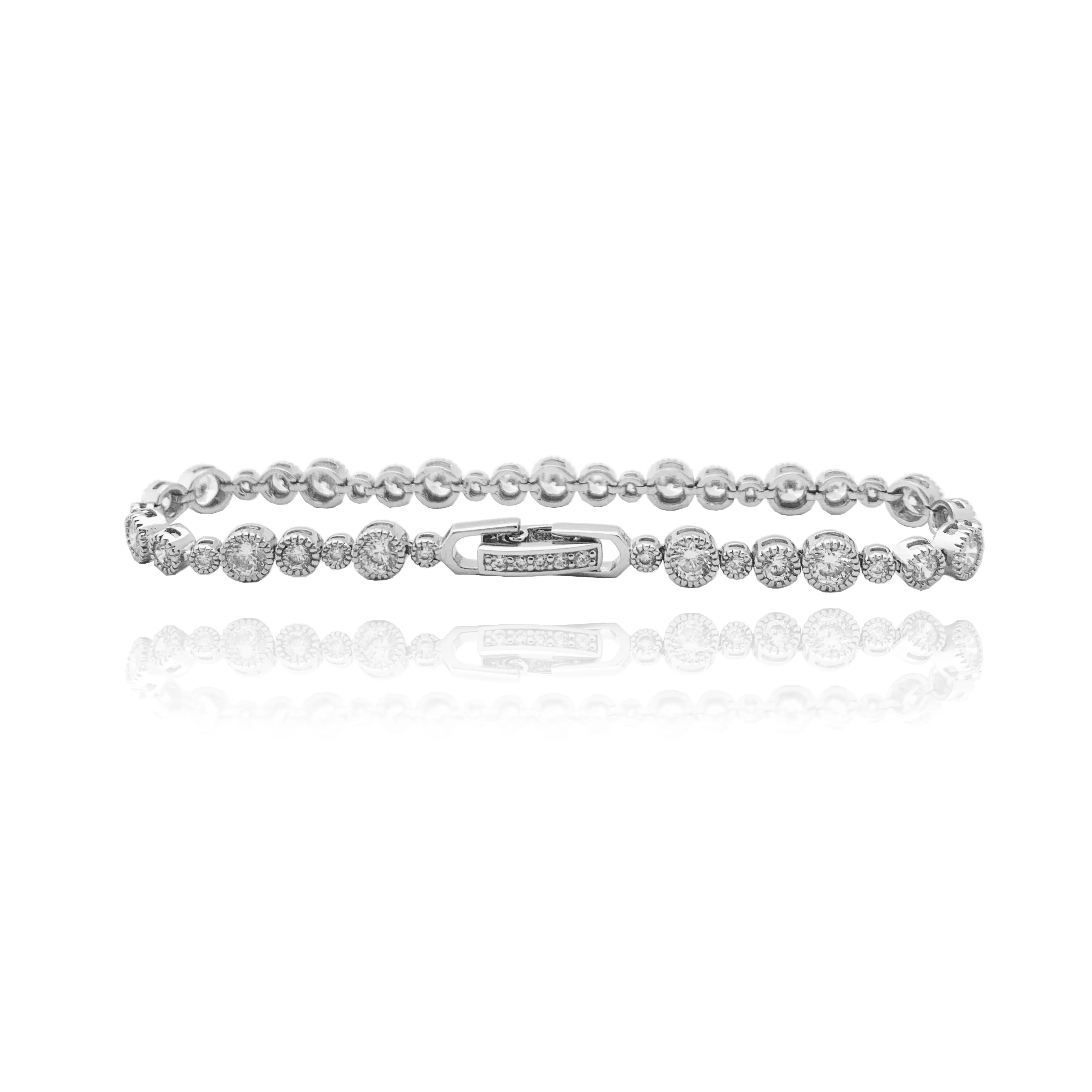 UwU Gemstone Bracelet (Silver)