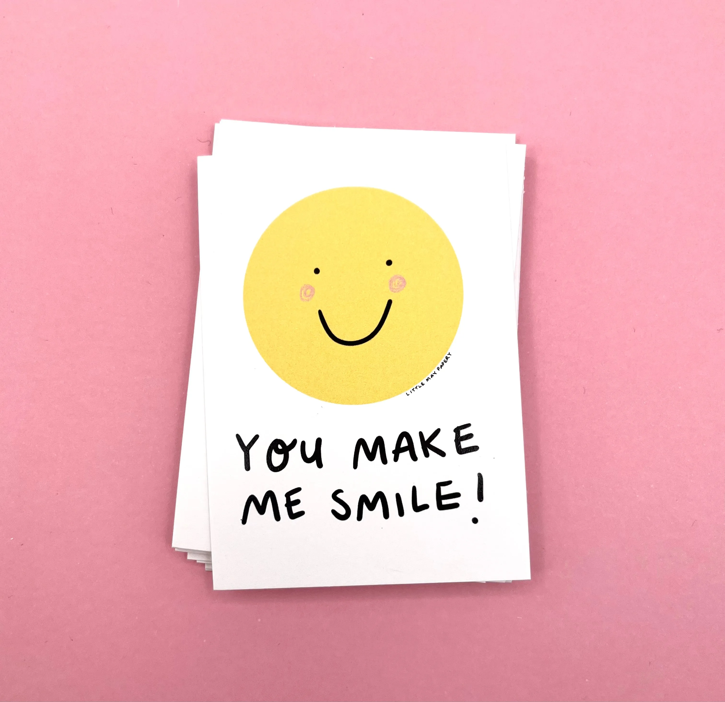 Valentine Mini Notes: Mini Flat Cards (SET OF 12)