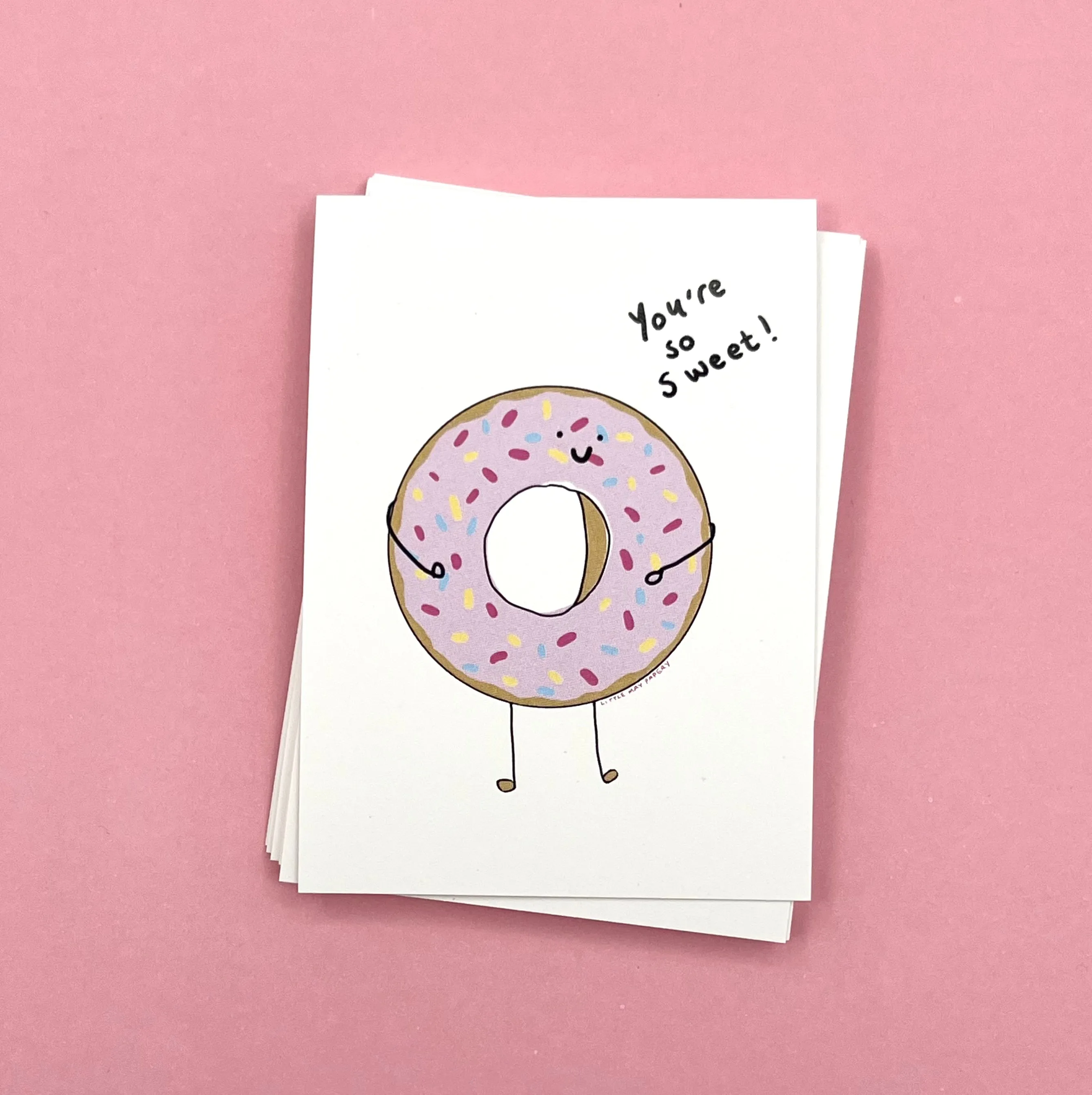 Valentine Mini Notes: Mini Flat Cards (SET OF 12)