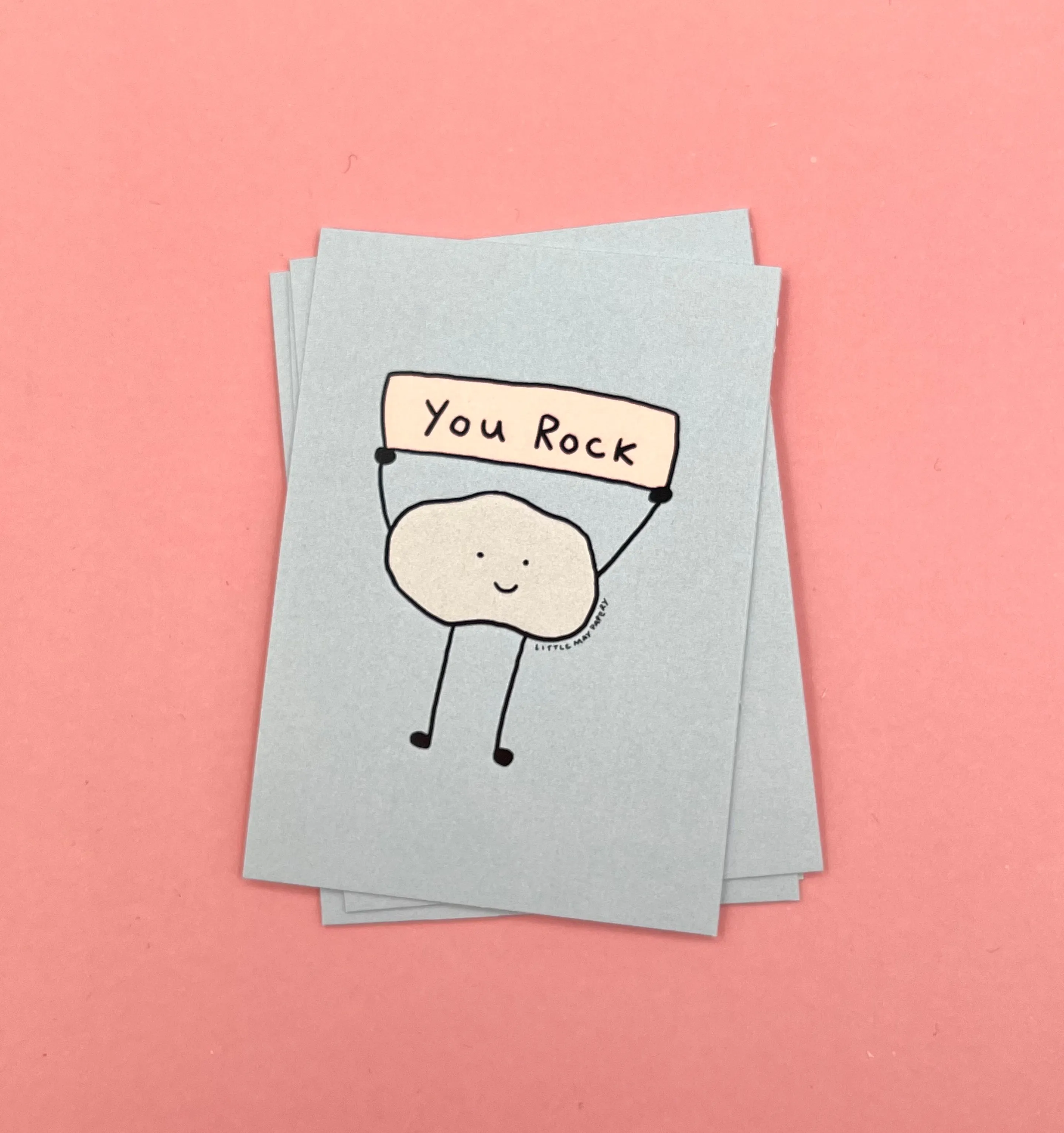 Valentine Mini Notes: Mini Flat Cards (SET OF 12)