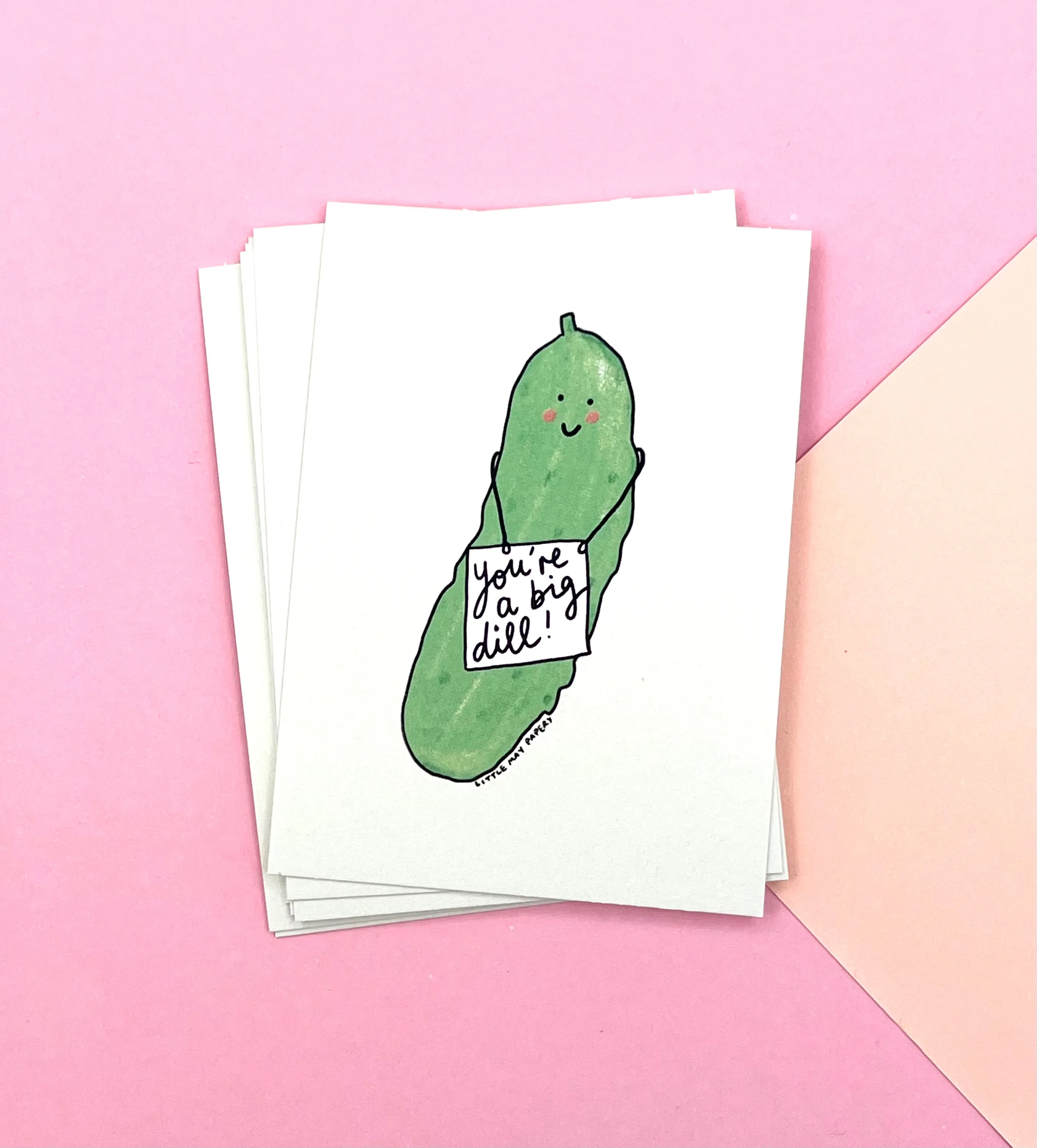 Valentine Mini Notes: Mini Flat Cards (SET OF 12)