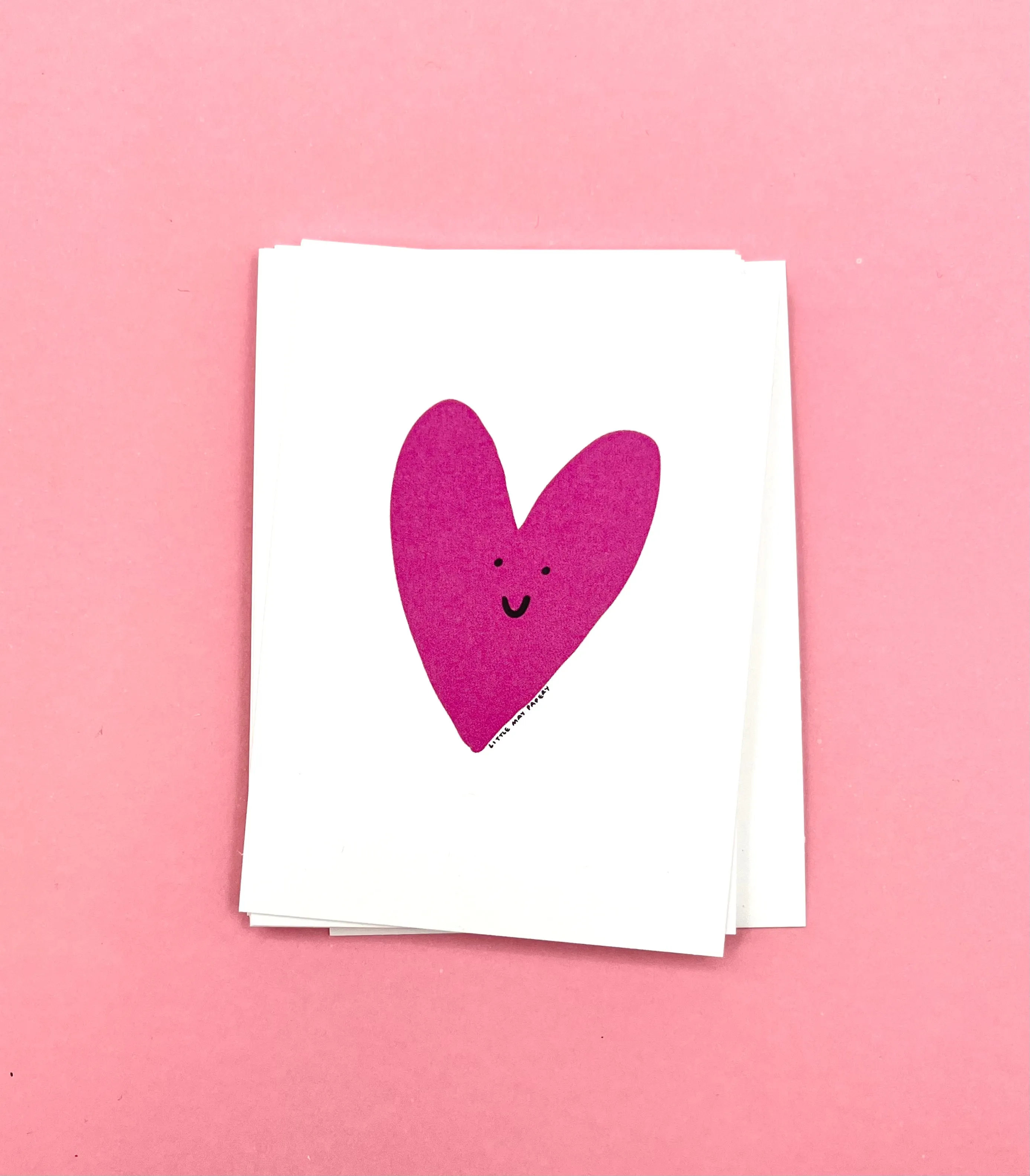 Valentine Mini Notes: Mini Flat Cards (SET OF 12)