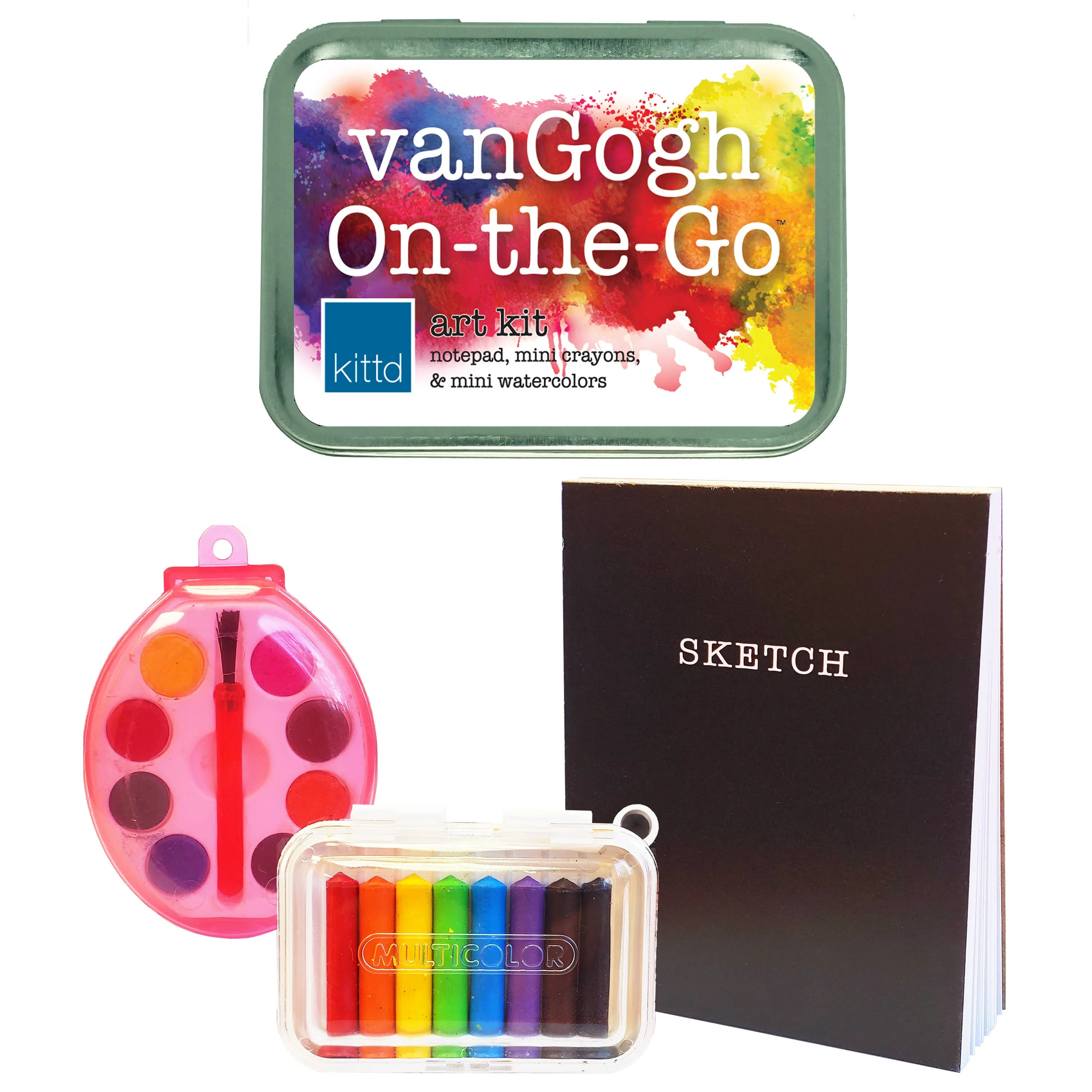 Van Gogh Watercolors Travel Play Set