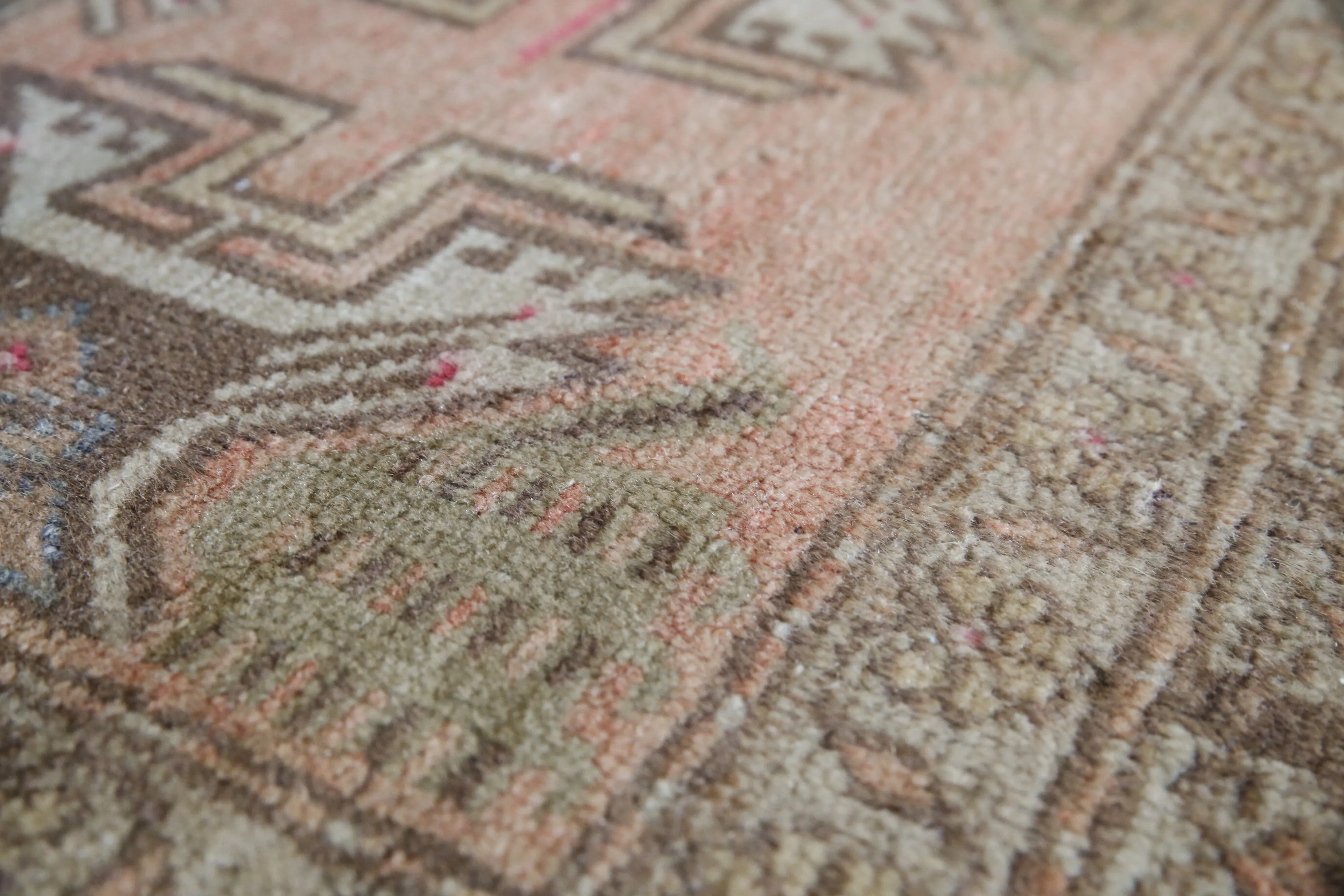 Vintage Mini Turkish Rug 1.9ftx3.5ft