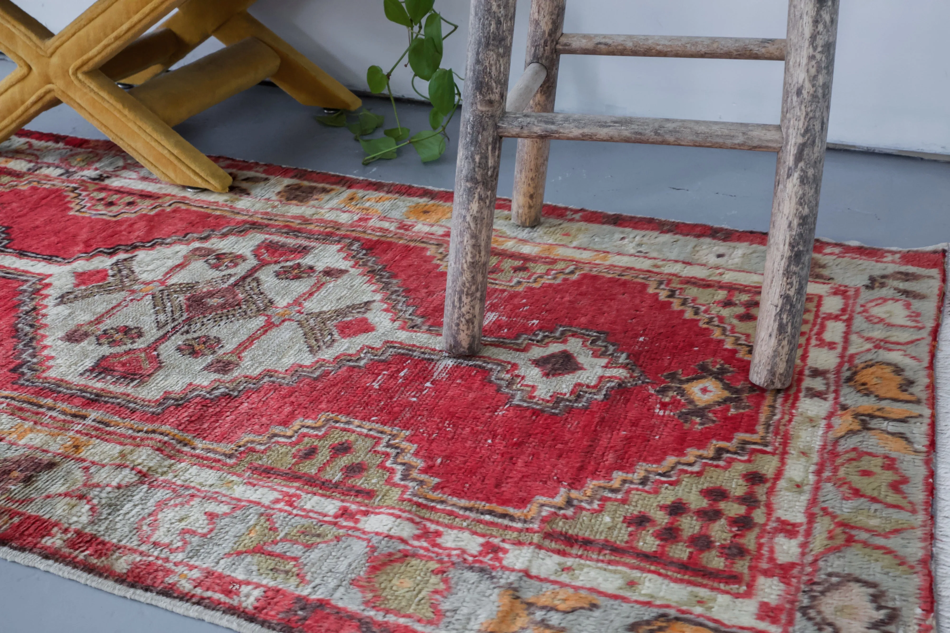 Vintage Mini Turkish Rug