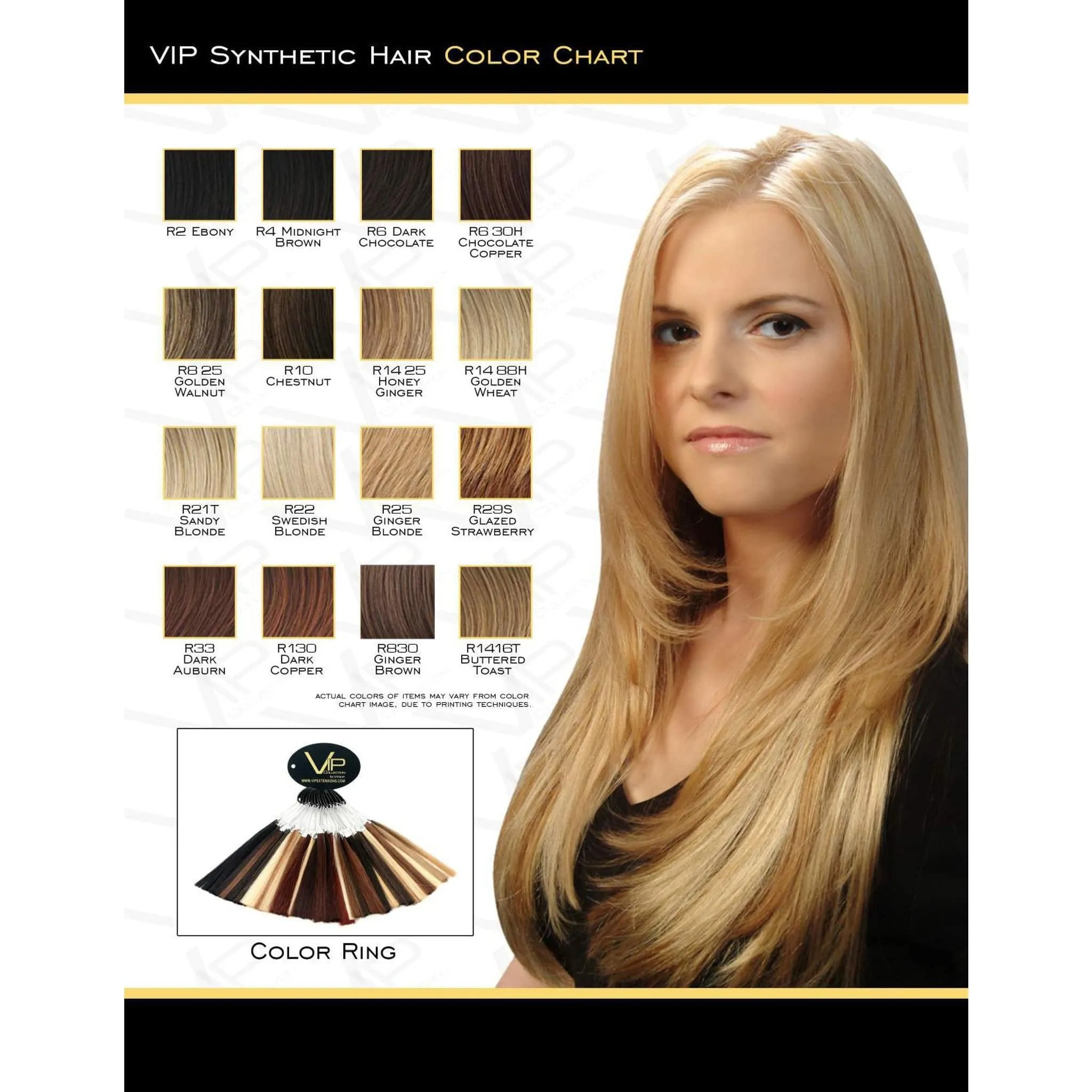 VIP Collection Synthetic Wig / Violet Style