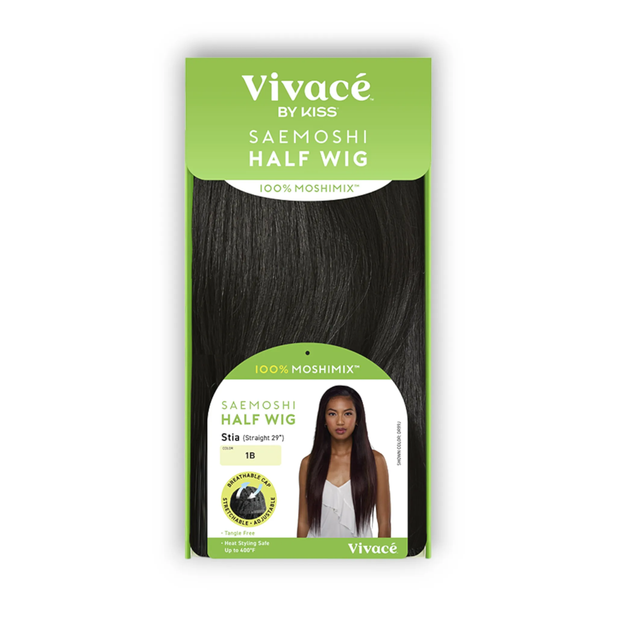 Vivacé Saemoshi Half Wig Straight 29" (Style: STIA)