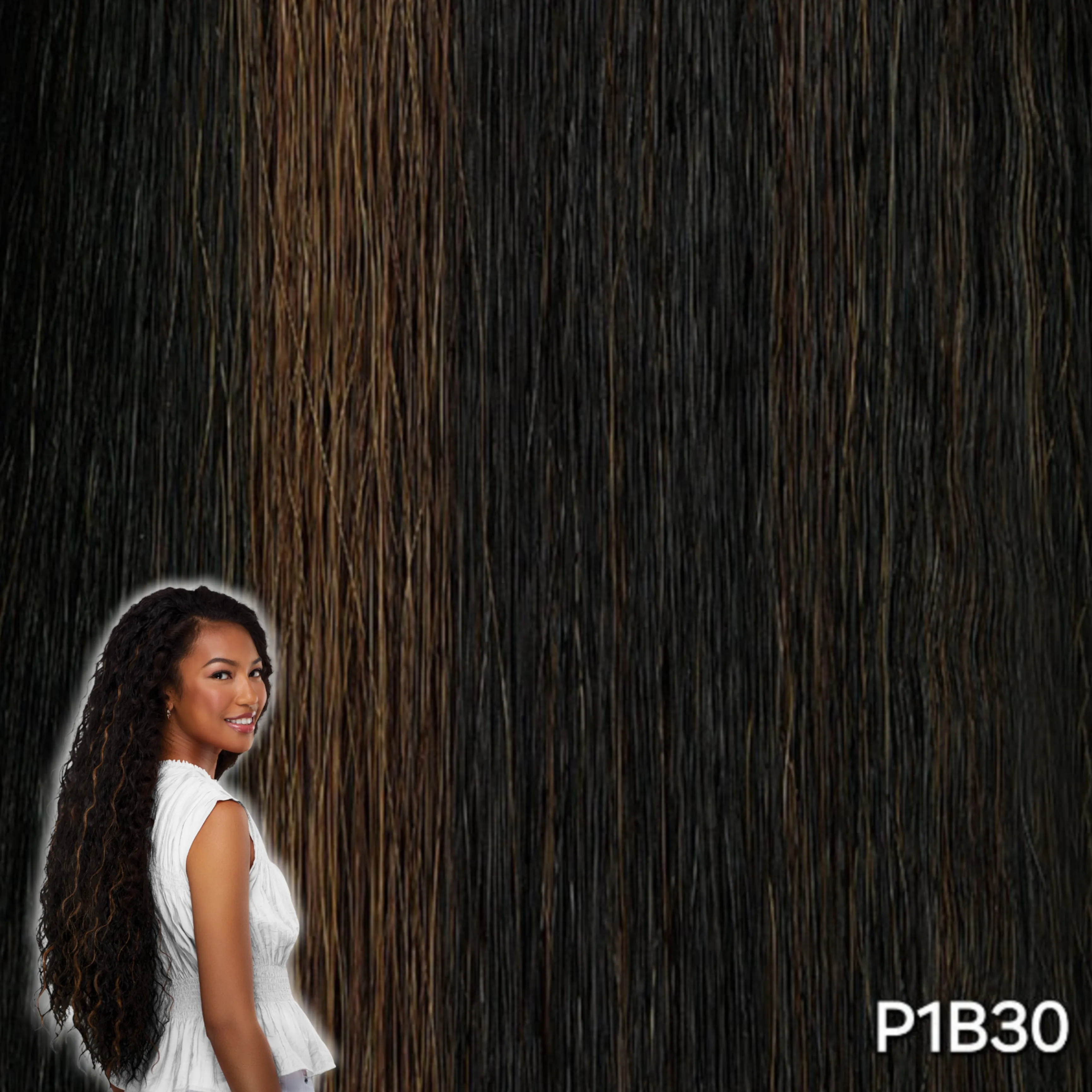 Vivacé Saemoshi Half Wig Water Wave 32" (Style: WILA)
