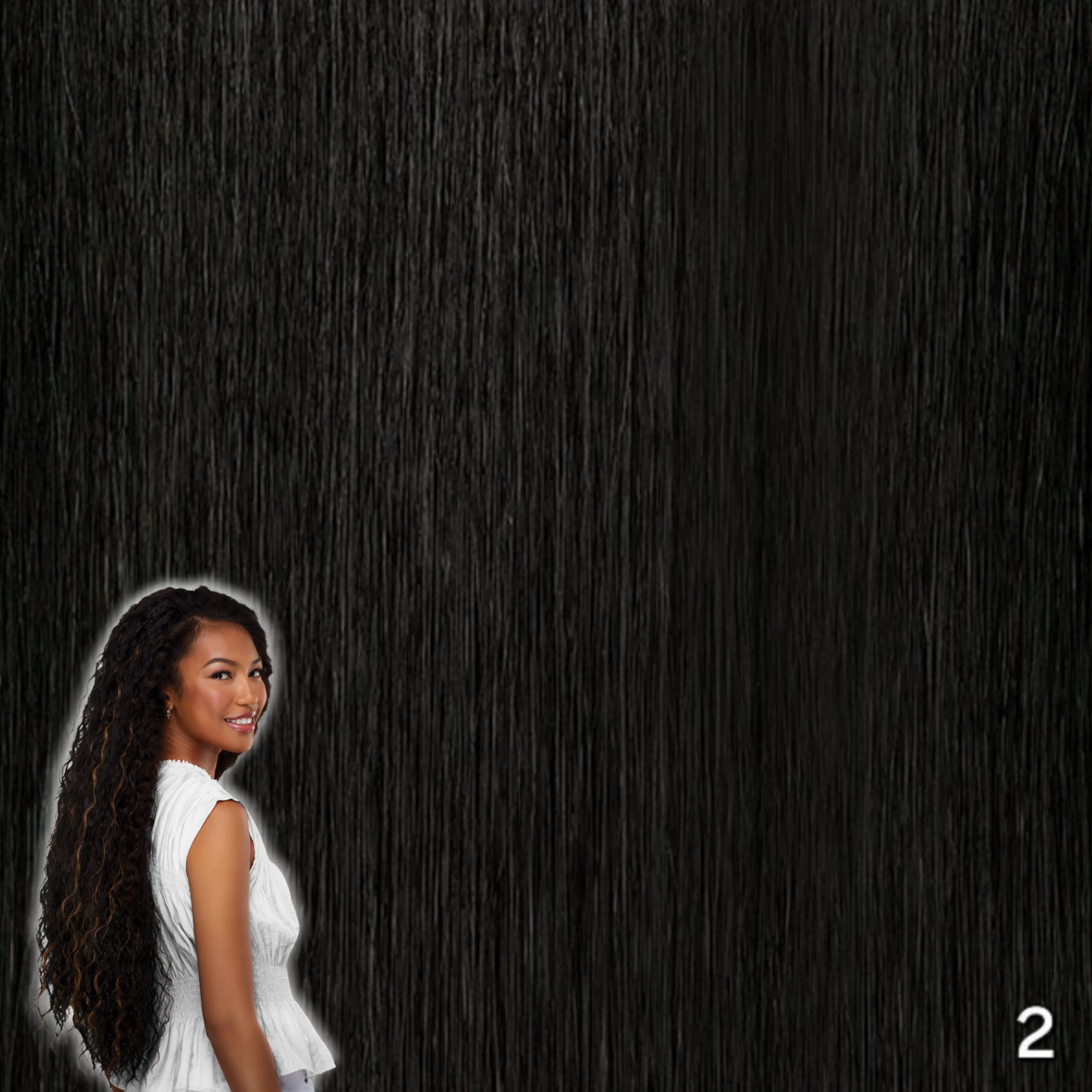 Vivacé Saemoshi Half Wig Water Wave 32" (Style: WILA)