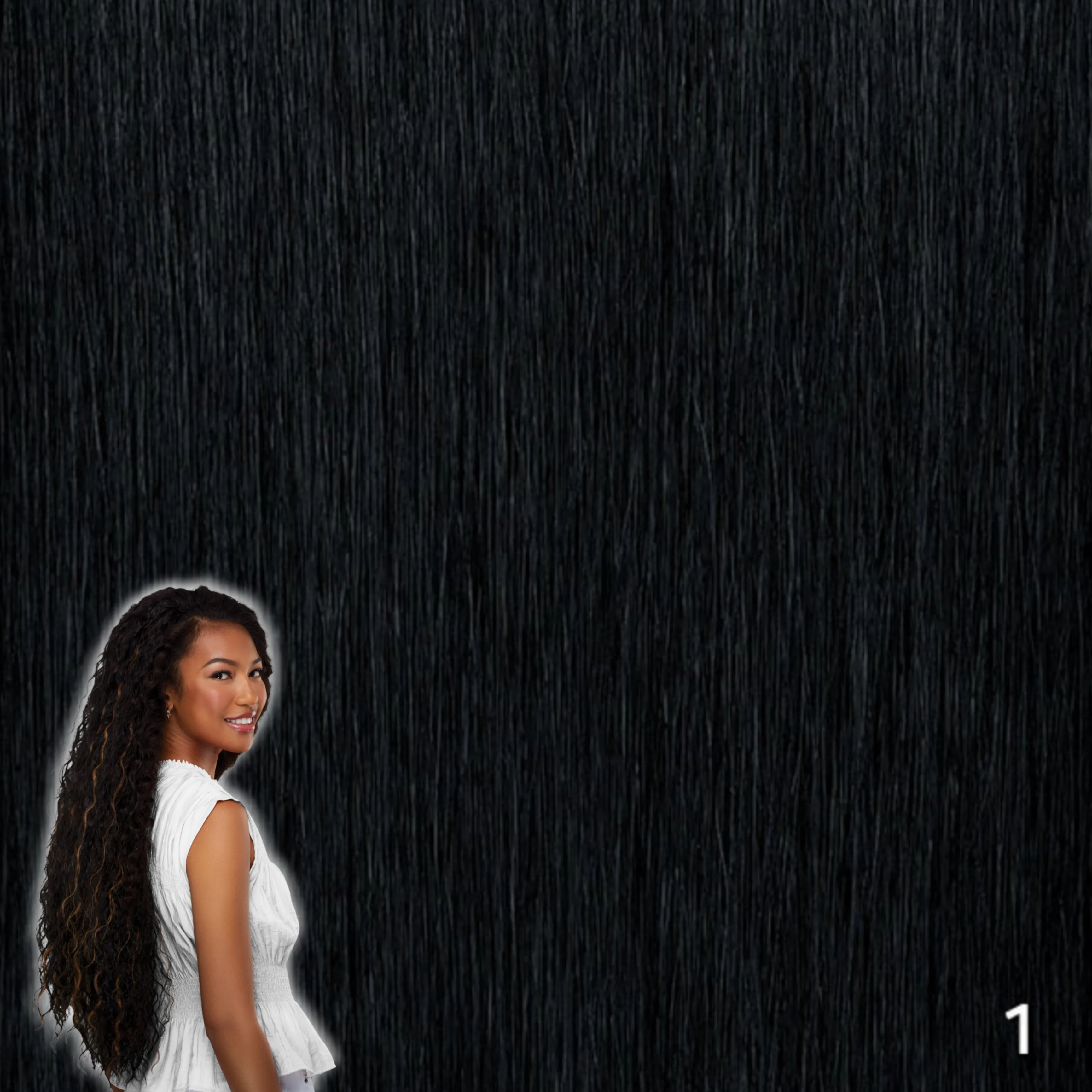 Vivacé Saemoshi Half Wig Water Wave 32" (Style: WILA)