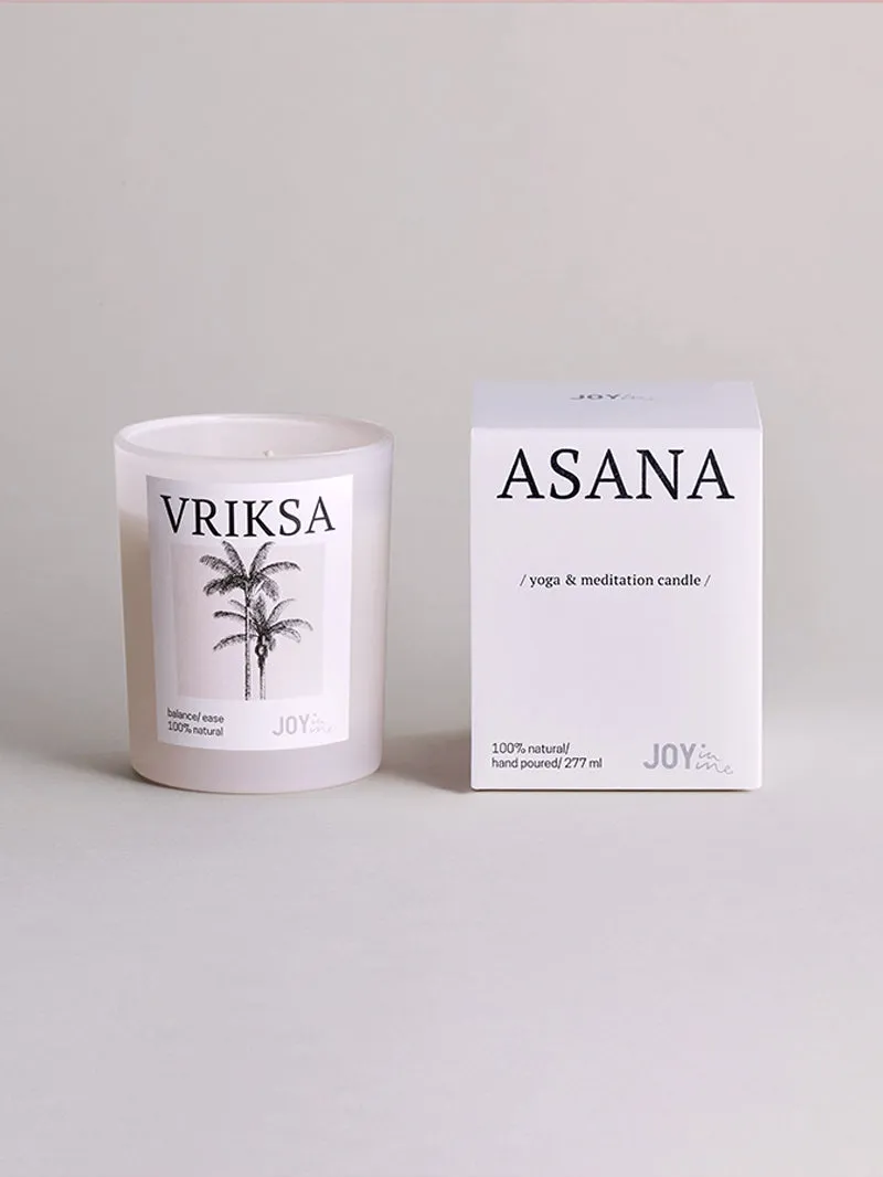 VRIKSA 100% naturalna świeca do praktyki jogi i medytacji